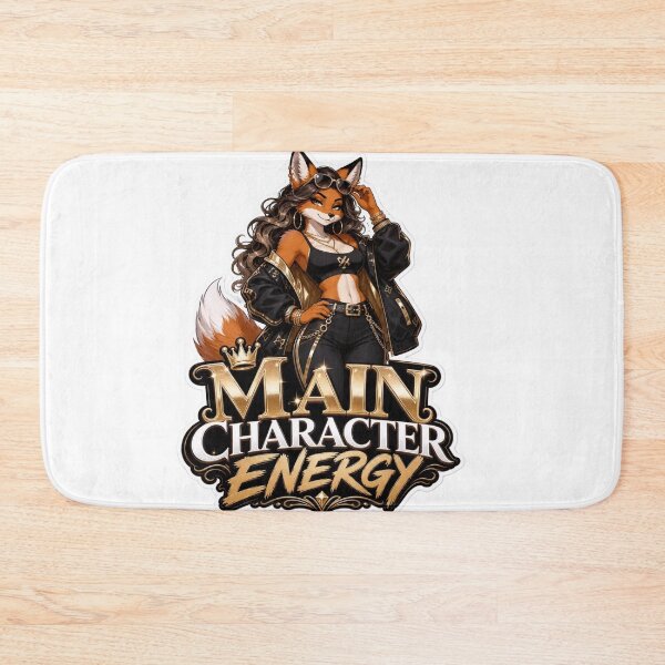 Item preview, Main Character Energy Fox Girl designed and sold by Furrenzy.
