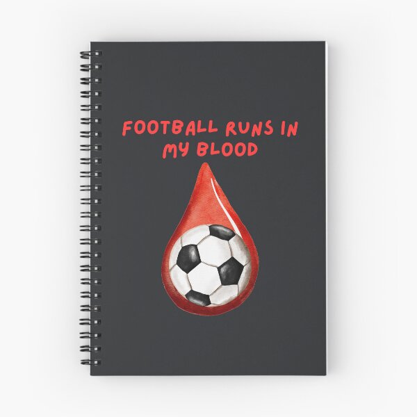 Item preview, Football Soccer Runs in My Veins designed and sold by SpartanDStore.