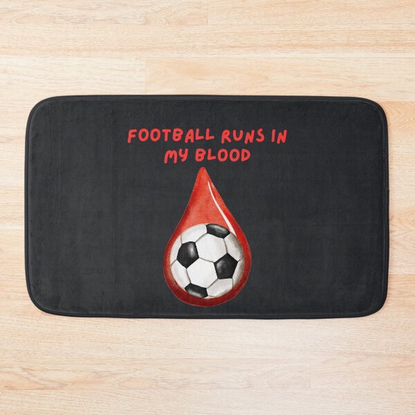 Item preview, Football Soccer Runs in My Veins designed and sold by SpartanDStore.