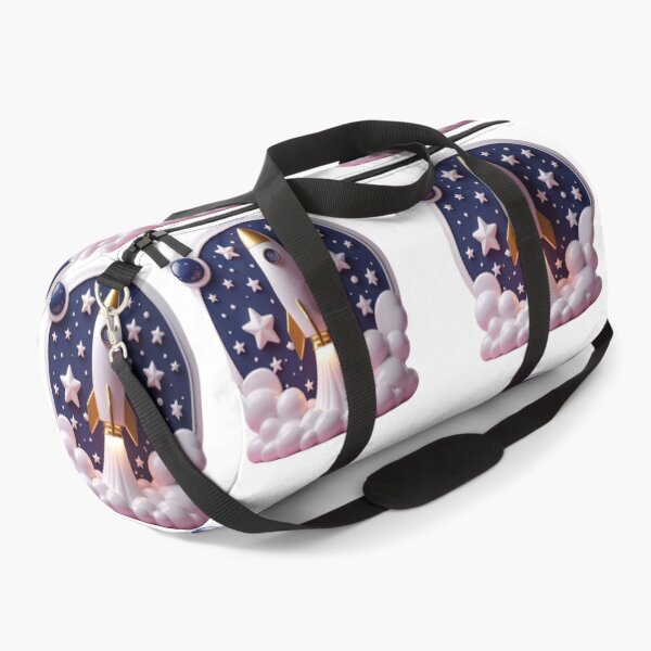 Item preview, Rocket surrounded by stars designed and sold by kidoramagic.