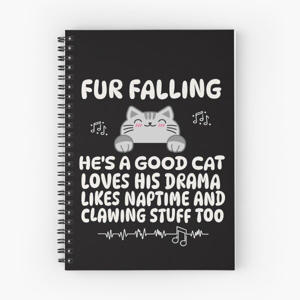 Item preview, FUR FALLING | HE’S A GOOD CAT | ANOMALY HUMOR SERIES — LYRIC PARODY EDITION designed and sold by WitLounge.