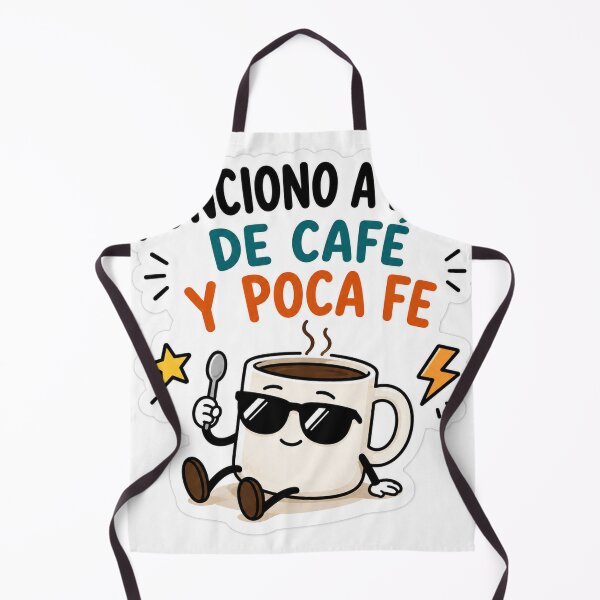 Item preview, I Run on Coffee and Little Faith - Coffee Humor designed and sold by DrizzyV.