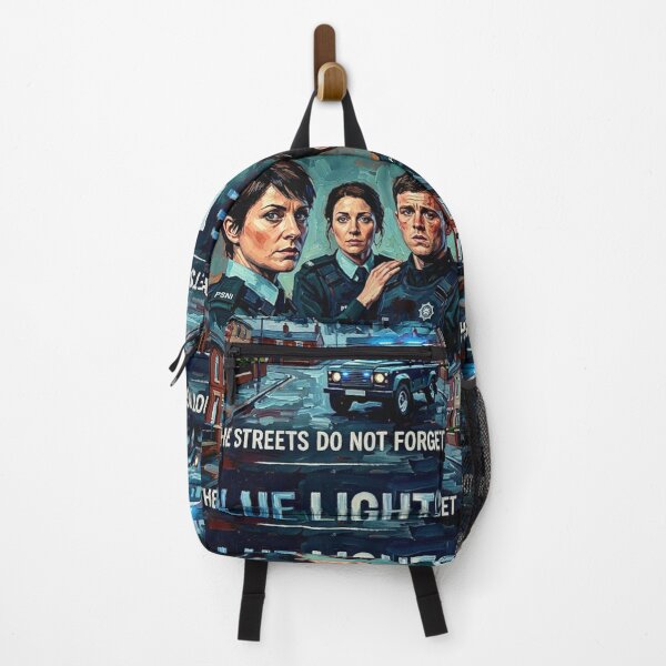 Item preview, Blue Lights TV Series Poster – Intense Belfast Police Drama Art designed and sold by Art's Diner.