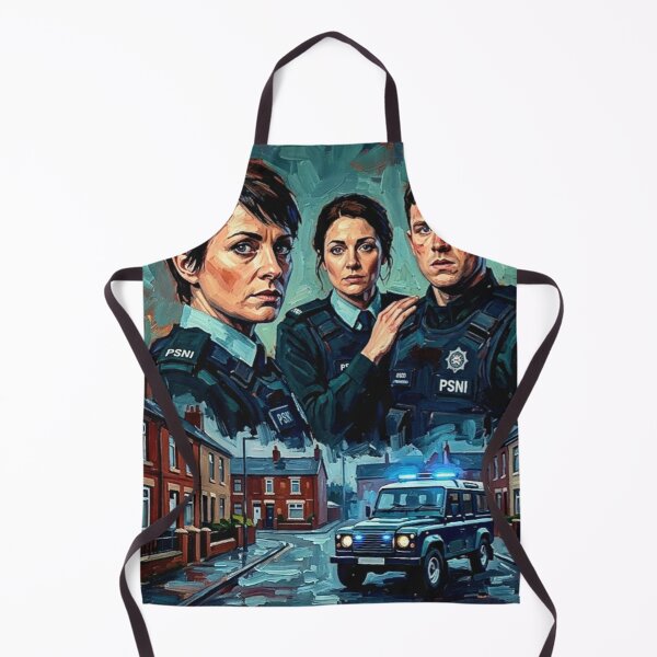 Item preview, Blue Lights TV Series Poster – Intense Belfast Police Drama Art designed and sold by Art's Diner.
