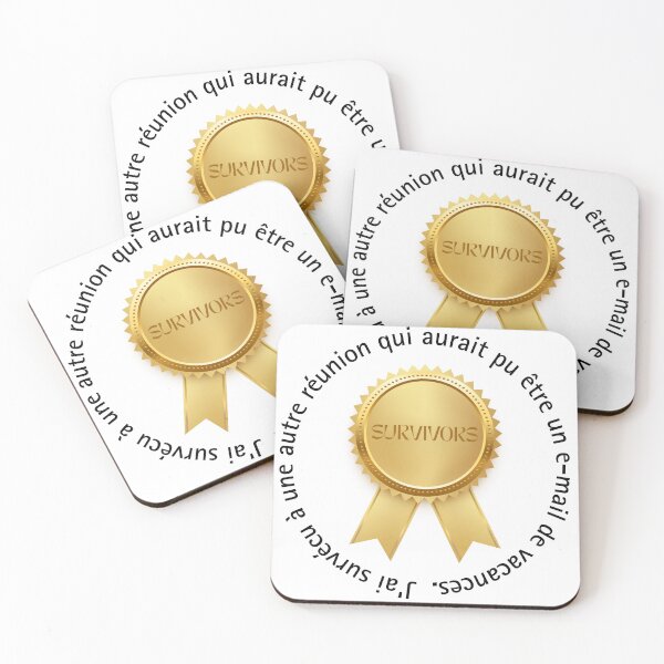 Item preview, Reunion Survivor Medal - Office and Vacation Humor designed and sold by Instants Design.