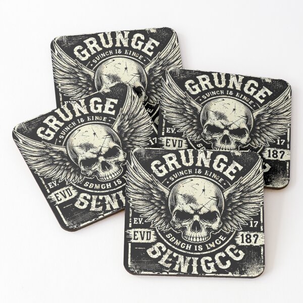 Item preview, Never Broken Skull Wings Grunge Soul Design designed and sold by FusiTink.