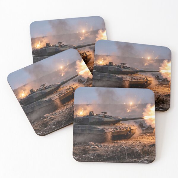 Item preview, german leopard tank in action designed and sold by filmbildfabrik.