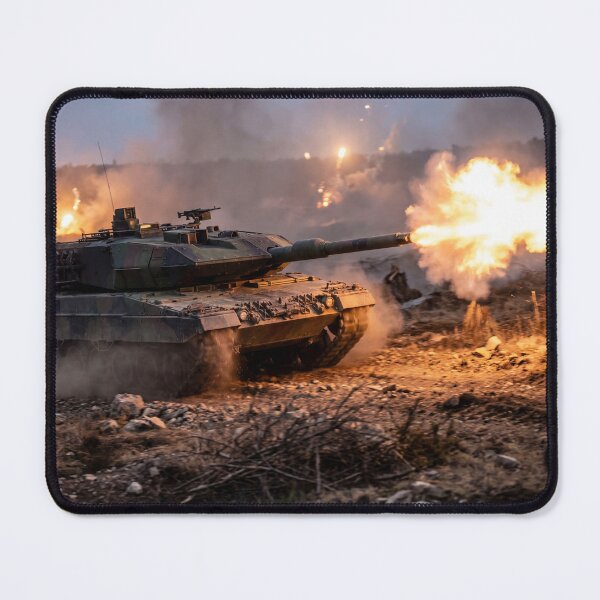 Item preview, german leopard tank in action designed and sold by filmbildfabrik.