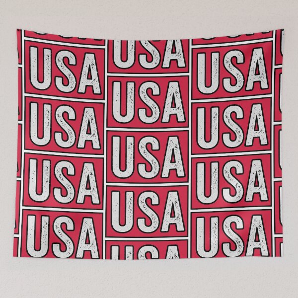 Item preview, USA Freedom Stamp - Red designed and sold by jlStopMedia.