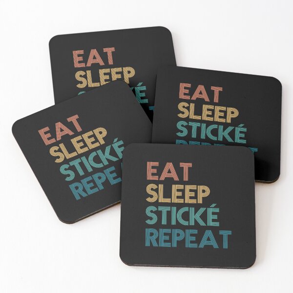 Item preview, Eat Sleep StickÃ© Repeat - Gift For StickÃ© Fans designed and sold by kindxinn.
