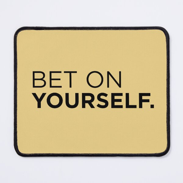 Item preview, Bet On Yourself | Confidence Mindset Statement Design designed and sold by Anyshca.