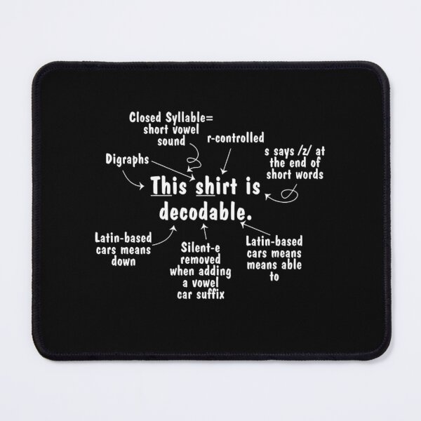 Item preview, This Shirt Is Decodable Science of Reading Phonics Teacher designed and sold by Ali-printshop.