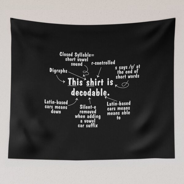 Item preview, This Shirt Is Decodable Science of Reading Phonics Teacher designed and sold by Ali-printshop.