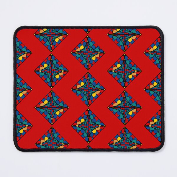 Item preview, Disco pattern green blue red designed and sold by Provinces de France.