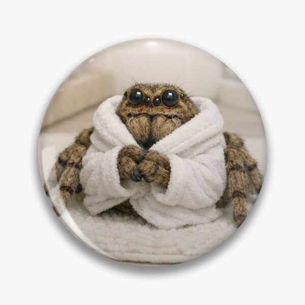 Item preview, Cozy Bathrobe Garden Wolf Spider designed and sold by Sillytoe.