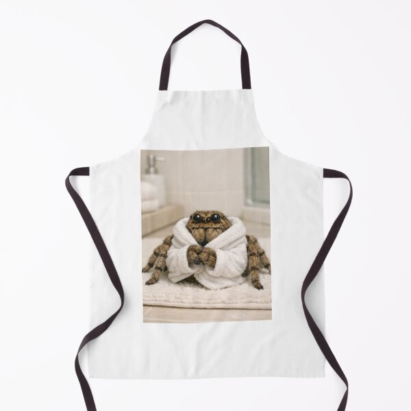 Item preview, Cozy Bathrobe Garden Wolf Spider designed and sold by Sillytoe.