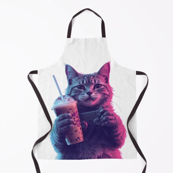 Item preview, Gamer Fuel Cat Sticker designed and sold by Stylestickers55.