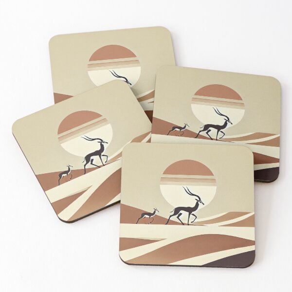 Item preview, Gazelle in Desert designed and sold by larkANDarbor.