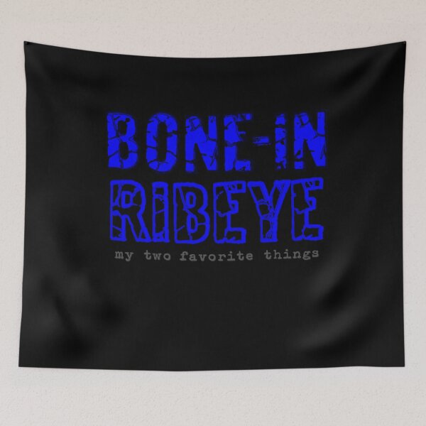 Item preview, Bone In Ribeye My Two Favorite Things Steak Graphic designed and sold by studiopekepeke.