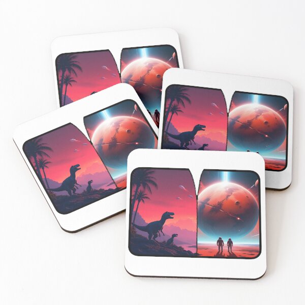 Item preview, The Age of Giants: Dinosaurs and Space Explorers designed and sold by Daniela`s shop.