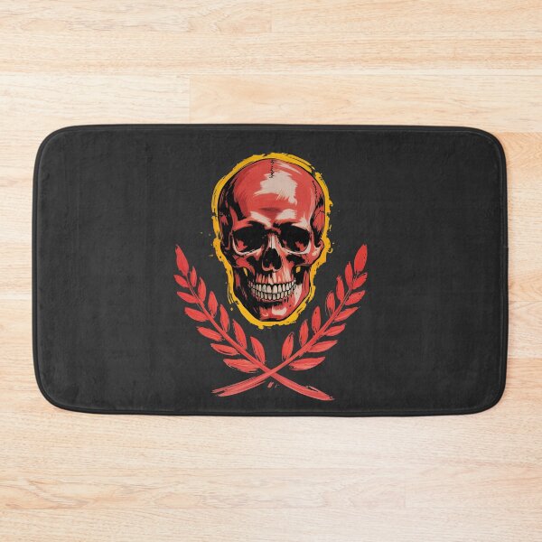 Item preview, Crimson Skull Laurel Wreath designed and sold by Lidra Zehcnas.