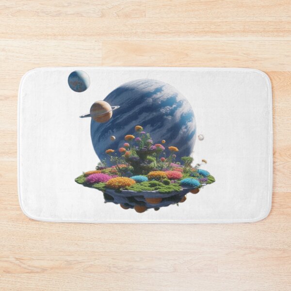 Item preview, Planet garden floating in universe designed and sold by kidoramagic.