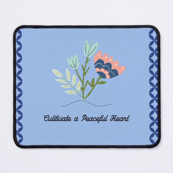 Item preview, Floral Illustration in Culitivate a Peaceful Heart designed and sold by orbitbloom.