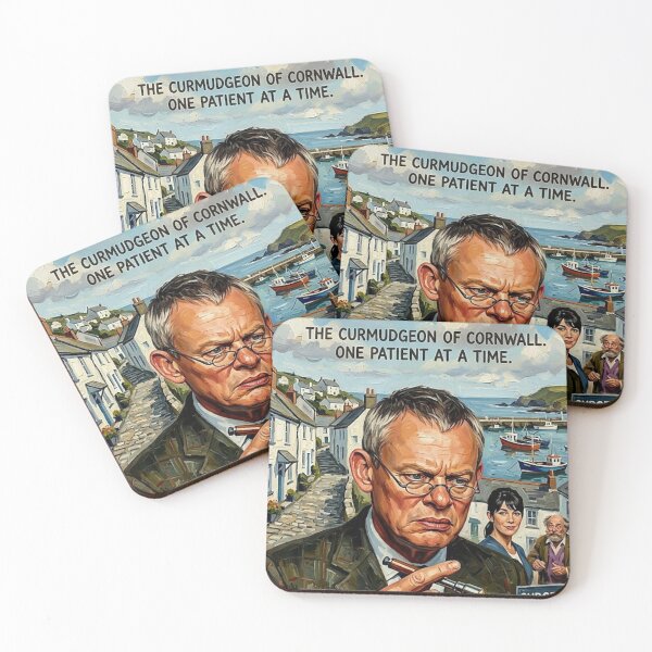 Item preview, Doc Martin TV Series Poster – Classic British Comedy-Drama Art designed and sold by Art's Diner.
