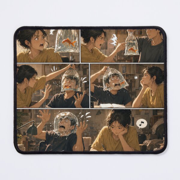 Item preview, Copy of Student Life Cozy Reading Room Comic Print designed and sold by Grafititee.