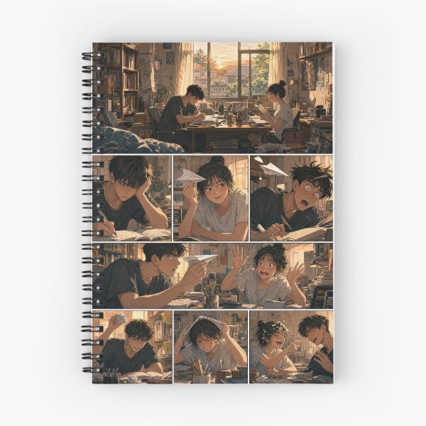 Item preview, Student Life Cozy Reading Room Comic Print designed and sold by Grafititee.