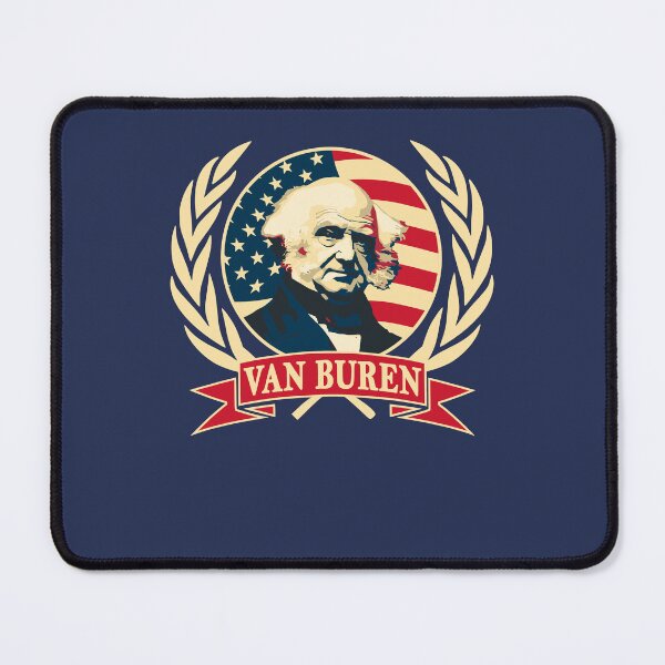 Item preview, Martin Van Buren 8th US President Pop Art Portrait designed and sold by marke770.