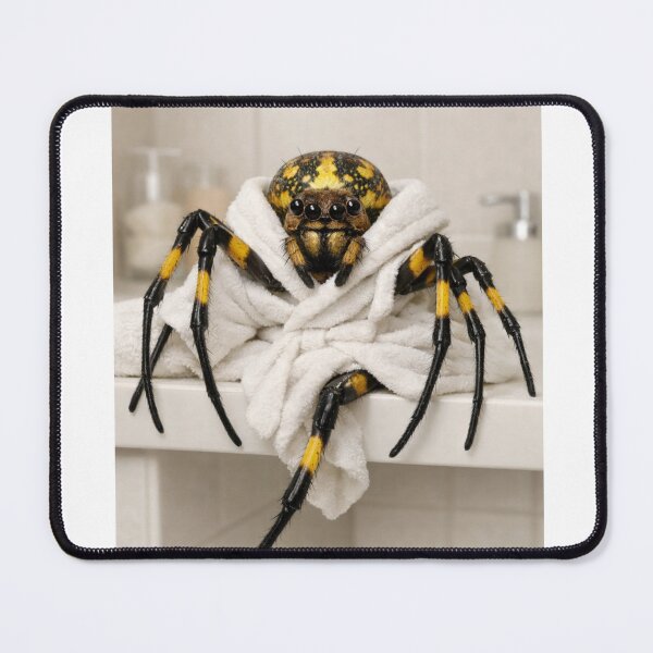 Item preview, Cozy Bathrobe Golden Orb Weaver Spider designed and sold by Sillytoe.