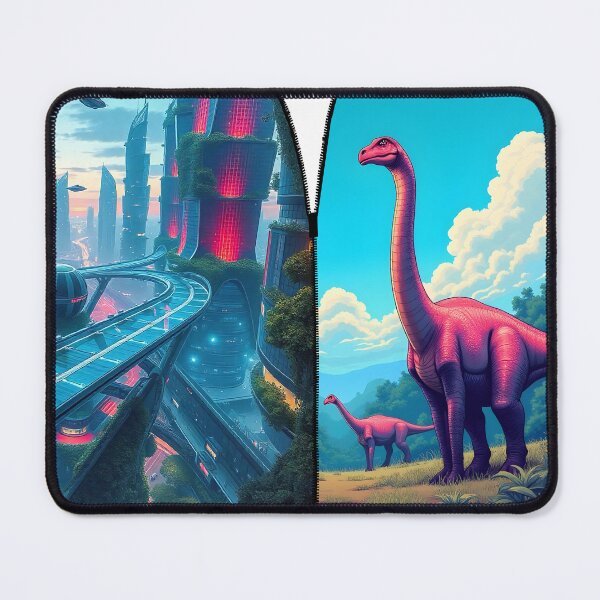 Item preview, Prehistoric Future: Zipper Gateway to Time designed and sold by Daniela`s shop.