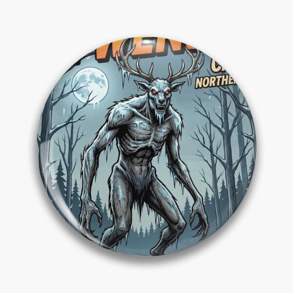 Item preview, Wendigo Cryptid – Horror Comic Design designed and sold by redsharkuk.