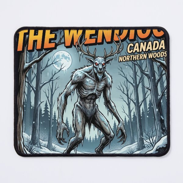 Item preview, Wendigo Cryptid – Horror Comic Design designed and sold by redsharkuk.