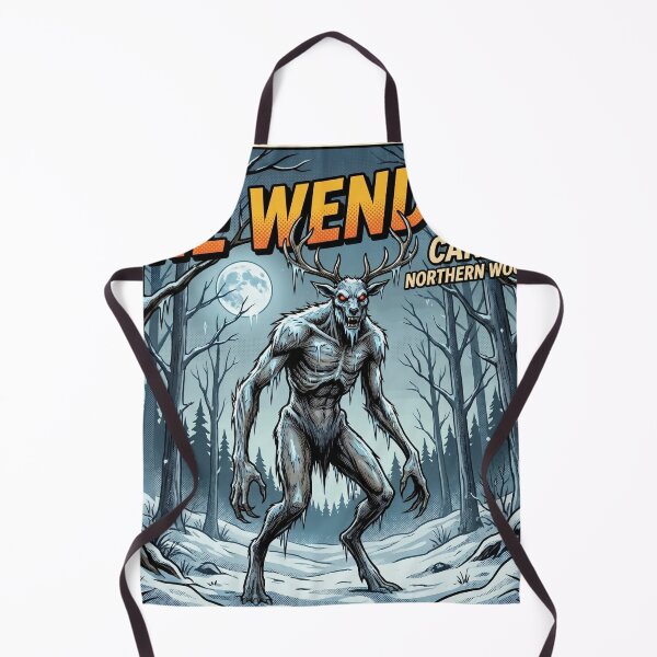 Item preview, Wendigo Cryptid – Horror Comic Design designed and sold by redsharkuk.