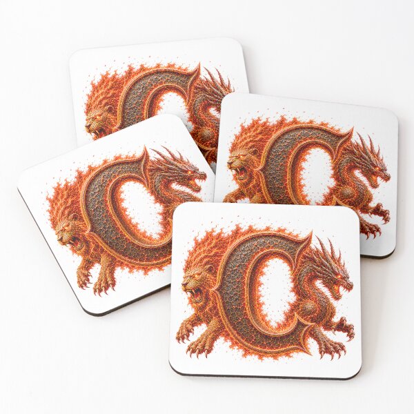 Item preview, Emberborn Zodiac Letter C designed and sold by BlissBlvdShop.