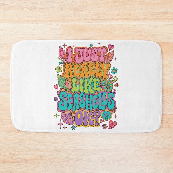 Item preview, I Just Really Like Seashells Ok? designed and sold by CAMEROVE.