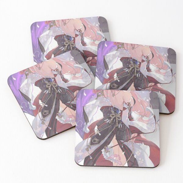 Item preview, Yae Miko Shrine Maiden Genshin Impact designed and sold by KomiArts.