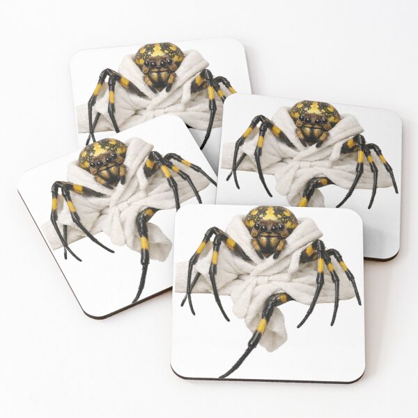 Item preview, Bathrobe Golden Orb Weaver Spider designed and sold by Sillytoe.