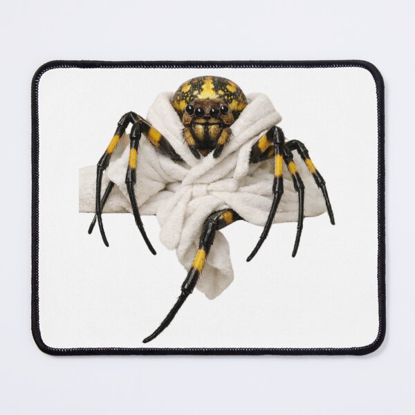 Item preview, Bathrobe Golden Orb Weaver Spider designed and sold by Sillytoe.