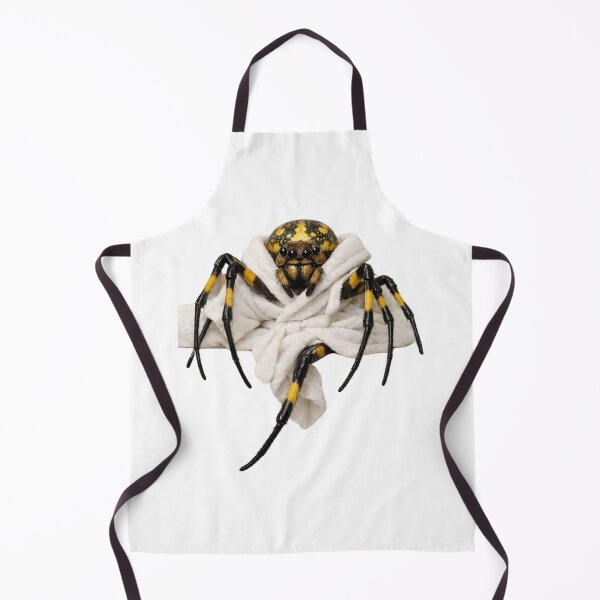 Item preview, Bathrobe Golden Orb Weaver Spider designed and sold by Sillytoe.