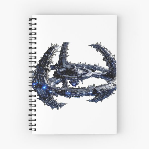 Item preview, Deep Space Nine space station designed and sold by crayonpixels.
