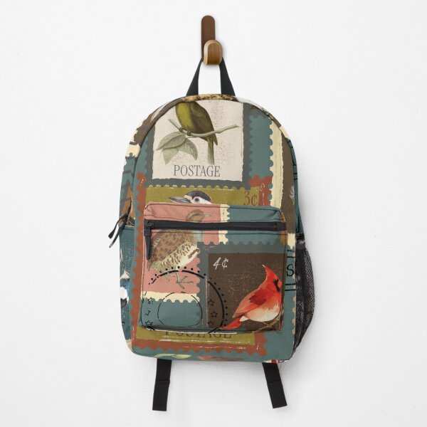 Item preview, Birds vintage stamps designed and sold by InkRiot Studios.