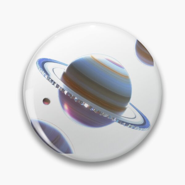 Item preview, Planet Saturn with crystal rings designed and sold by kidoramagic.