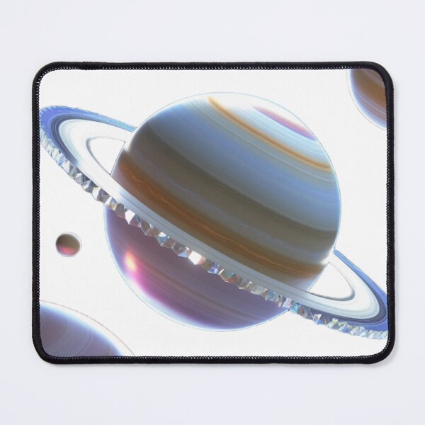 Item preview, Planet Saturn with crystal rings designed and sold by kidoramagic.