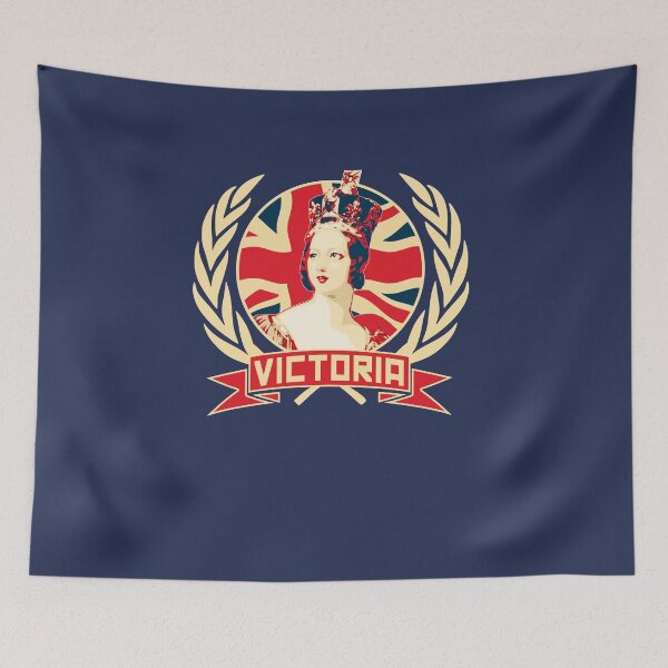 Item preview, Queen Victoria British Monarch Union Jack Design designed and sold by marke770.