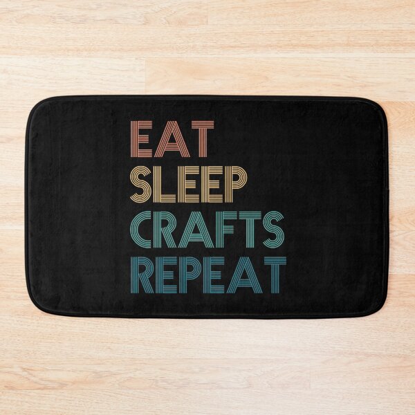 Item preview, Eat Sleep Crafts Repeat - Gift For Crafts Fans designed and sold by kindxinn.