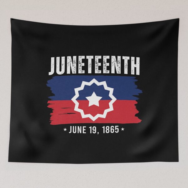 Item preview, Vintage Juneteenth Flag June 19 1865 Freedom Day designed and sold by Ali-printshop.