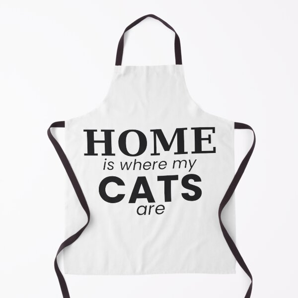 Item preview, Home Is Where My Cats Are Funny Cat Lover Tee designed and sold by 7Four1 Designs.